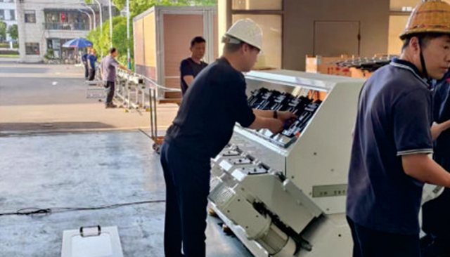 2024年中国强磁场中心超导导体现场制造现场图