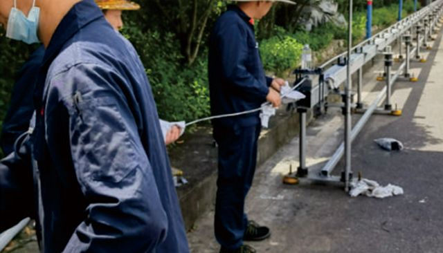 2024年中国强磁场中心超导导体现场制造现场图